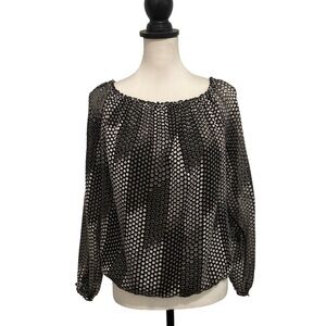 White House Black Market off the shoulder  blouse. Medium